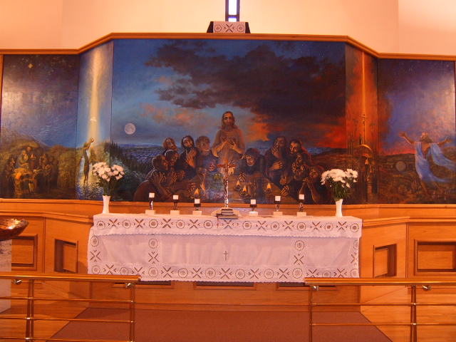 pohľad na oltár